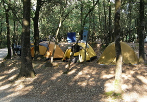San Giminano , Camping