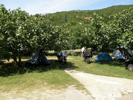 Senj , Camping