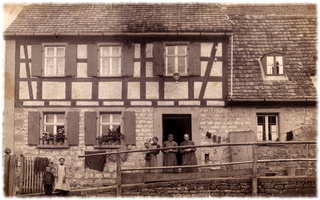 Großelternhaus um 1915