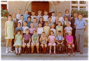 Schulabschlussfoto 1969