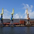 Frachthafen von Ventspils