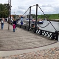 Die Dreh-Kettenbrücke von Klaipeda  (Memel)