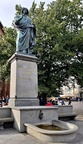 Das Kopernikus-Denkmal vor dem Rathaus von Thorn